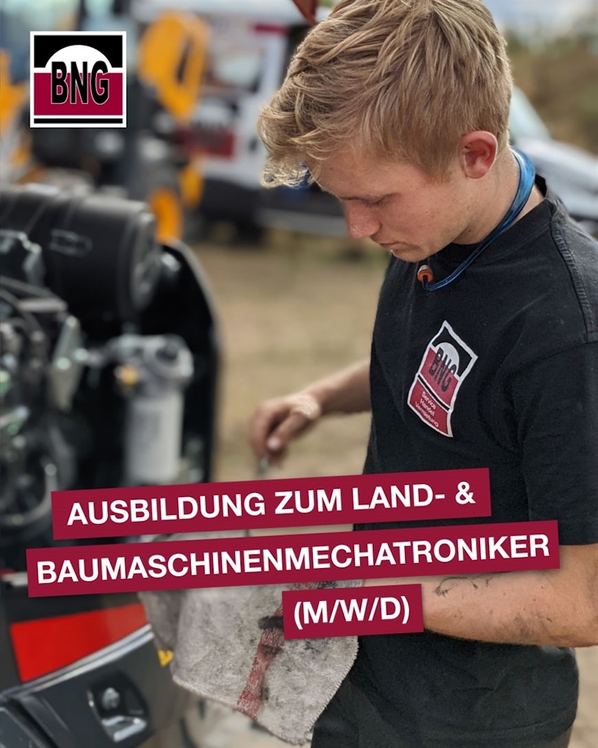 Ausbildung zum/ zur Land- und Baumaschinenmechatroniker/in (m/w/d)