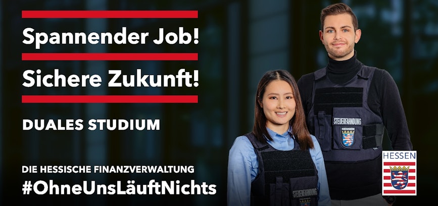 Duales Studium - Diplom-Finanzwirt FH (m/w/d) im Finanzamt Rheingau-Taunus