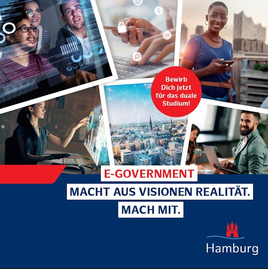 Duales Studium Verwaltungsinformatik/ E-Government,  IT-Management in der Verwaltung (m/w/d)